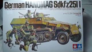 Tamiya 135 hanomag Sdkfz 2511 Part Two [upl. by Rahman]