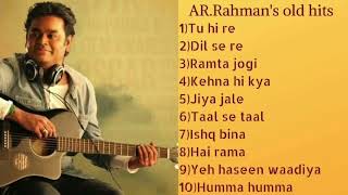 Best Of AR Rahman 💝 AR Rahman Old Hits  AR Rahman Hits Bollywood Songs  AR Rahman Best Songs [upl. by Eanal202]