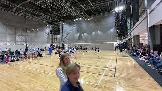 864 Elite 15U vs Blue Ridge Southern Classic Volleyball Tournament 1202024 Set 2 [upl. by Mccreery]