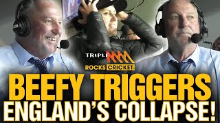 Beefy Botham Triggers Englands Collapse In Hobart  Triple M Cricket [upl. by Woods618]