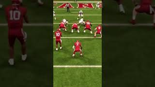 HE JUST TACKLED ME THROUGH THE BLOCK cfb25 easportscollegefootball shorts [upl. by Aerdua651]