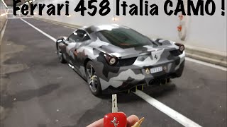 Ma 458 Italia Camouflage Présentation [upl. by Ylnevaeh688]