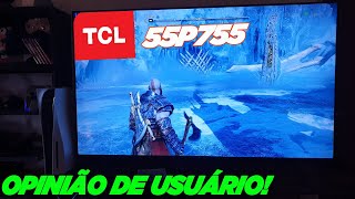 NOVA TV TCL 2024 P755 Smart TV 4K 120Hz 55 Polegadas COM INTELIGÊNCIA ARTIFICIAL  USO PLAYSTATION 5 [upl. by Nottnerb400]