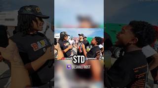 Deshae Wants Agents STD🤨🤣 deshaefrost deshae twitch agent00 agent amp funny shorts [upl. by Geiger211]