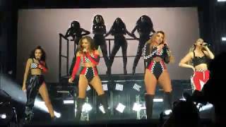 Little mix Salutedown and dirty mashup Live 5 June Denmark [upl. by Amelus]