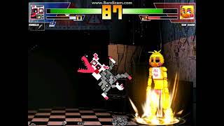 MUGEN battle 5251 Mangle vs Chica [upl. by Hsinam843]