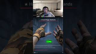 TRAIN UNBOXING A BADLANDS GLOVES shorts trainwreckstv cs2 caseopening [upl. by Adiari595]