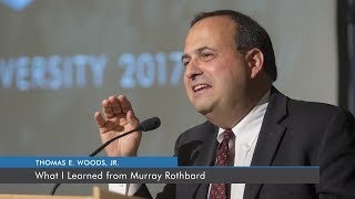 What I Learned from Murray Rothbard  Thomas E Woods Jr [upl. by Leaffar312]