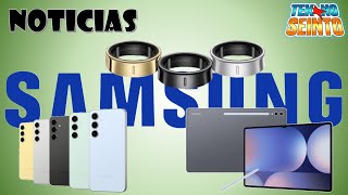 Noticias  Samsung Ring Galaxy Tab S10 y S24 FE [upl. by Ahsikar465]