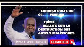 PASTEUR JONAS LUNKUTU MPALA LA REALITE LIEE A LA DESTRUCTION DES AUTELS MALEFIQUES [upl. by Bancroft]