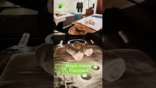 Royal Indian Treatment  Indian head massage  fullbody massage  Nayana Spa  Ramada Hotel  Ajman [upl. by Yblocaj]