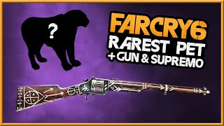 Far Cry 6  FIND THE RAREST PET  A Ridiculous Supremo Gun Combo [upl. by Limann]