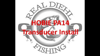 Hobie PA 14 Transducer Install [upl. by Yknip972]