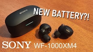 QUICK FIX Replacing the battery on a Sony WF1000XM4 earbud [upl. by Anilyx]