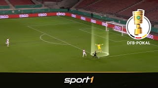 VfB raus nach TorwartSlapstick Stuttgart  Mönchengladbach 12  Highlights  DFBPokal  SPORT1 [upl. by Adnwahs349]