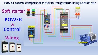 How to Wire a Soft Starter  Detailed Connection Diagram amp Installation Guide [upl. by Enomad]