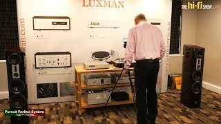 Dali Epicon 8 Speakers Luxman Ultimate C900U Pre and M900U Power  The hifi Show Live 2018 [upl. by Htebaras]