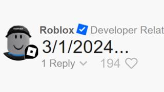 Roblox Is Doing Something INSANE Tomorrow [upl. by Aicilanna]