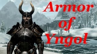 Skyrim Mods  Armor of Yngol [upl. by Ayek]