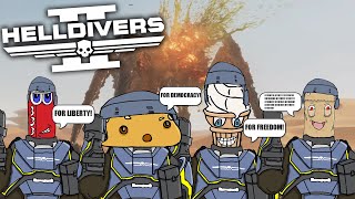 New Recruits at the Ready  Helldivers 2 Part 1 [upl. by Pandolfi799]