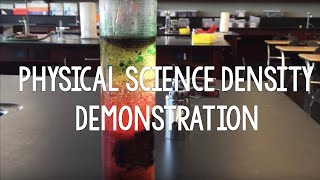 Density and Viscosity Mystery Sinking and Floating Liquids [upl. by Averell998]