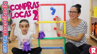 Compras Locas 2 en SUPERDivertilandia con Andrea y Raquel [upl. by Adnala779]