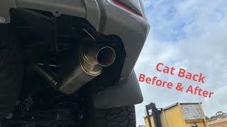 2024 Nissan Y62 Patrol Torqit Cat Back Exhaust Install [upl. by Philipson467]