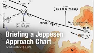 How to Brief a Jeppesen Approach Chart Boldmethod Live [upl. by Kaleb]