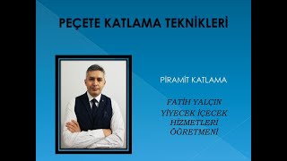 PİRAMİT PEÇETE KATLAMA [upl. by Raclima]