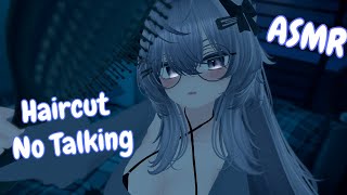 ASMR Roleplay Your Silent Friend gives you a haircut and personal attention  VRChat ASMR [upl. by Alver]