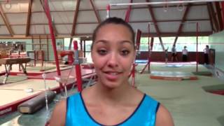 La préparation physique en gymnastique exemple avec Jade Patisson [upl. by Gautea]