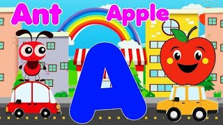 A letter song  kids learning  with fun letter song [upl. by Onig]