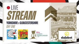 Live Stream  Yorkshire v Gloucestershire  Vitality County Championship  Day One [upl. by Amsirak]