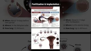 Fertilization And Implantation dadhichsir bsc neet shorts youtubeshorts [upl. by Ail157]