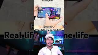 REAL LIFE VS GAME LIFE freefire raistar trending freefirehighlights freefirebrasil freefiremax [upl. by Kalvn]