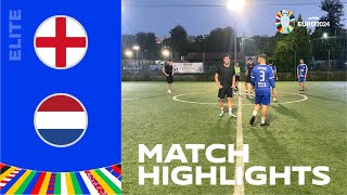 InghilterraOlanda 95 gol e highlights  ELITE Euro 2024 [upl. by Strephon]