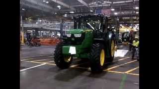 John Deere Gold Key factory tour  Waterloo Iowa  6150R tractor November 2012 [upl. by Franz985]