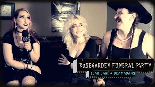 Interview with Rosegarden Funeral Partys Leah Lane and Dean Adams [upl. by Bevash]