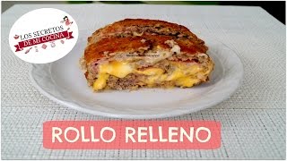 ROLLO DE CARNE MOLIDA 🍰LOS SECRETOS DE MI COCINA🍰 [upl. by Einuj]