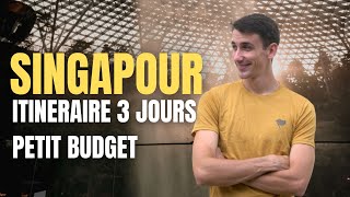 SINGAPOUR GUIDE VOYAGE 3 JOURS  25 choses à faire avec un PETIT BUDGET VLOG ASIE [upl. by Adelheid]