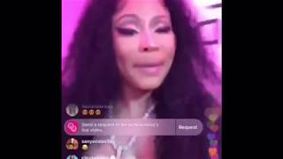 NICKI MINAJ GOES OFF ON MILEY CYRUS QUEEN Radio [upl. by Tanney]