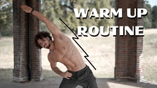 WARM UP ROUTINE BEFORE WORKOUT  Quick and Effective  Rowan Row [upl. by Hennahane]