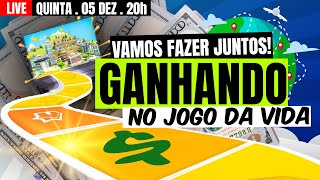 LIVE03 Ganhando no jogo da Vida  Dia de lucrar juntos e ao vivo [upl. by Eimor]