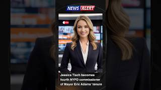 Jessica tisch becomes NYPD commissioner  newsalert shorts breakingnews [upl. by Einnaj785]