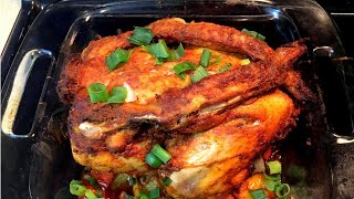 Whole Roasted Chicken Recipe  Oven Roasted Chicken Recipe For Thanksgiving [upl. by Enelad]