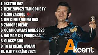 Akcent  Zenek Martyniuk  NOWOŚCI 2024 ☀️ Składanka Disco Polo ☀️ [upl. by Notniuq]