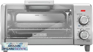 BLACKDECKER 4Slice Crisp N Bake Air Fry Toaster Oven TO1787SS 5 Cooking Review [upl. by Hoeve]