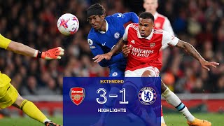 Arsenal 31 Chelsea  Highlights  EXTENDED  Premier League 2223 [upl. by Onirefes]