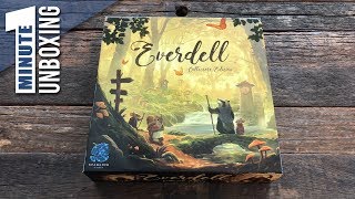 Everdell Collectors Edition quot1 Minutequot Unboxing Starling Games [upl. by Wertz864]