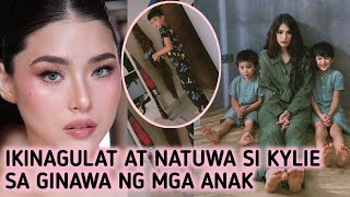 IKINAGULAT NI KYLIE PADILLA ANG GINAWA NG MGA ANAK [upl. by Haldan47]